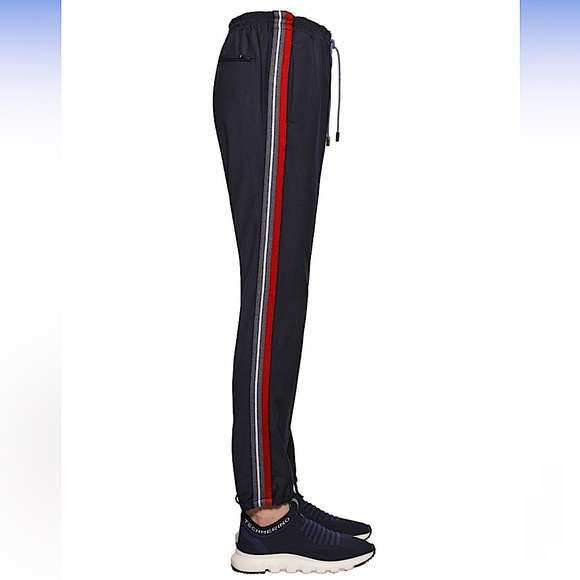 Z ZEGNA Techmerino Wash'n
Go Wool Pants In Navy SZ EU 48 - Picture 2 of 9